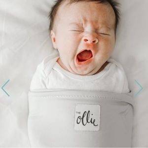 ♥️… The Ollie World Swaddle Striped